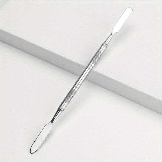 Stainless Steel Makeup Spatula Nail Art Stick Stirring Rod