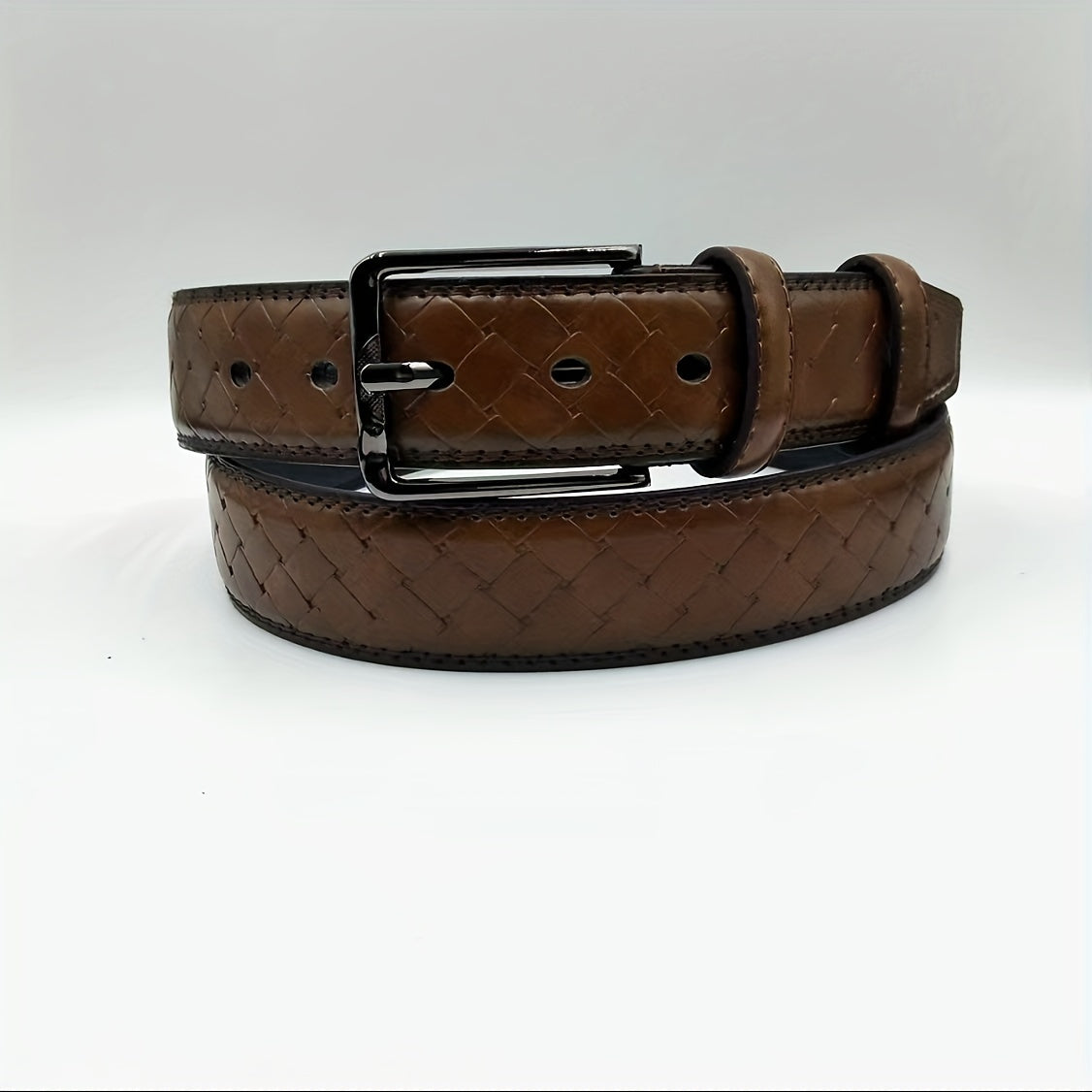 Braided Belt Men's Casual Needle Buckle All Match Casual Men's Trousers