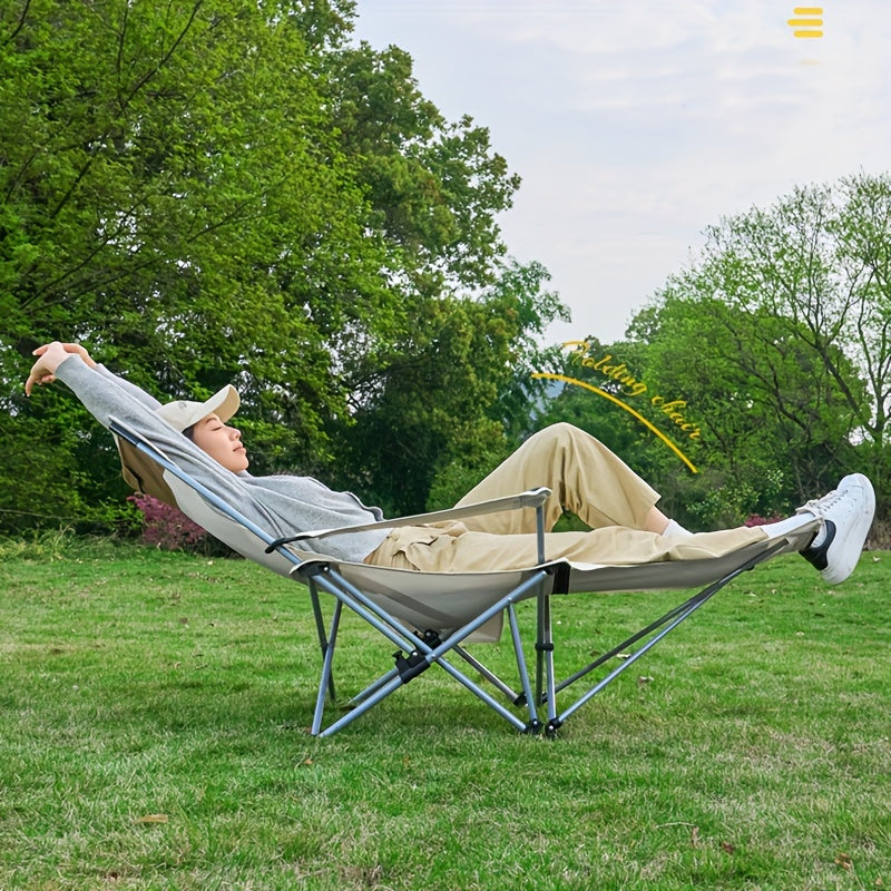 Portable Outdoor Lounge Chair Adjustable for Camping