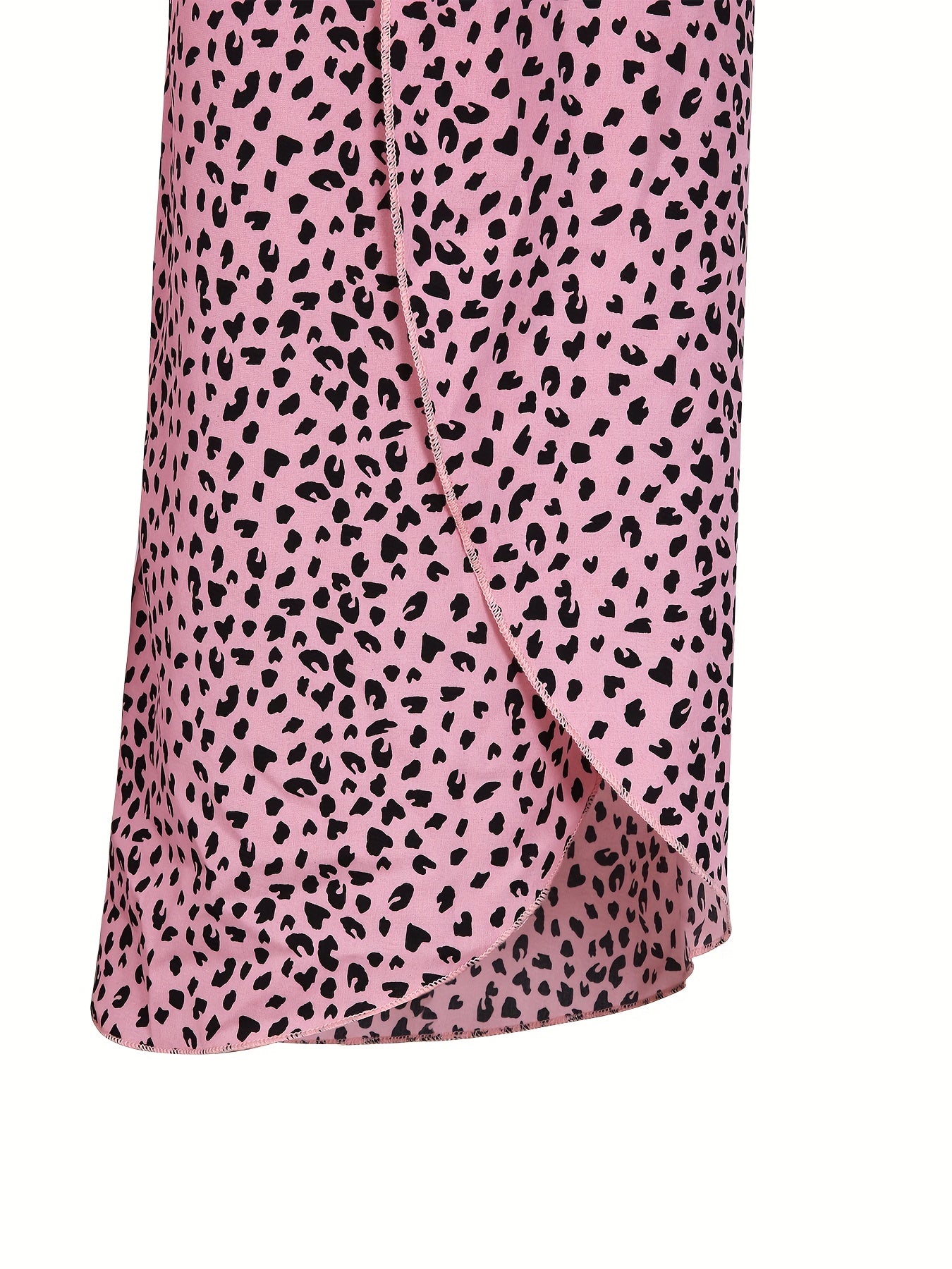  Wide Leg Knot Front Wrap Trousers