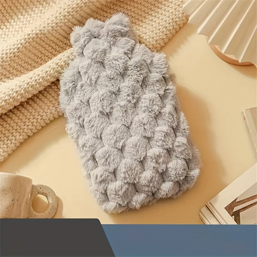 Plush Winter Hand Warmer Portable Warm Water Bag