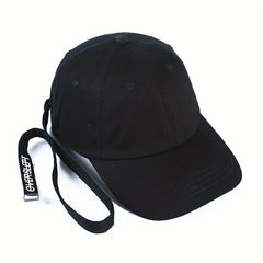 Solid Strap Baseball Cap Lightweight Sunshade Hat