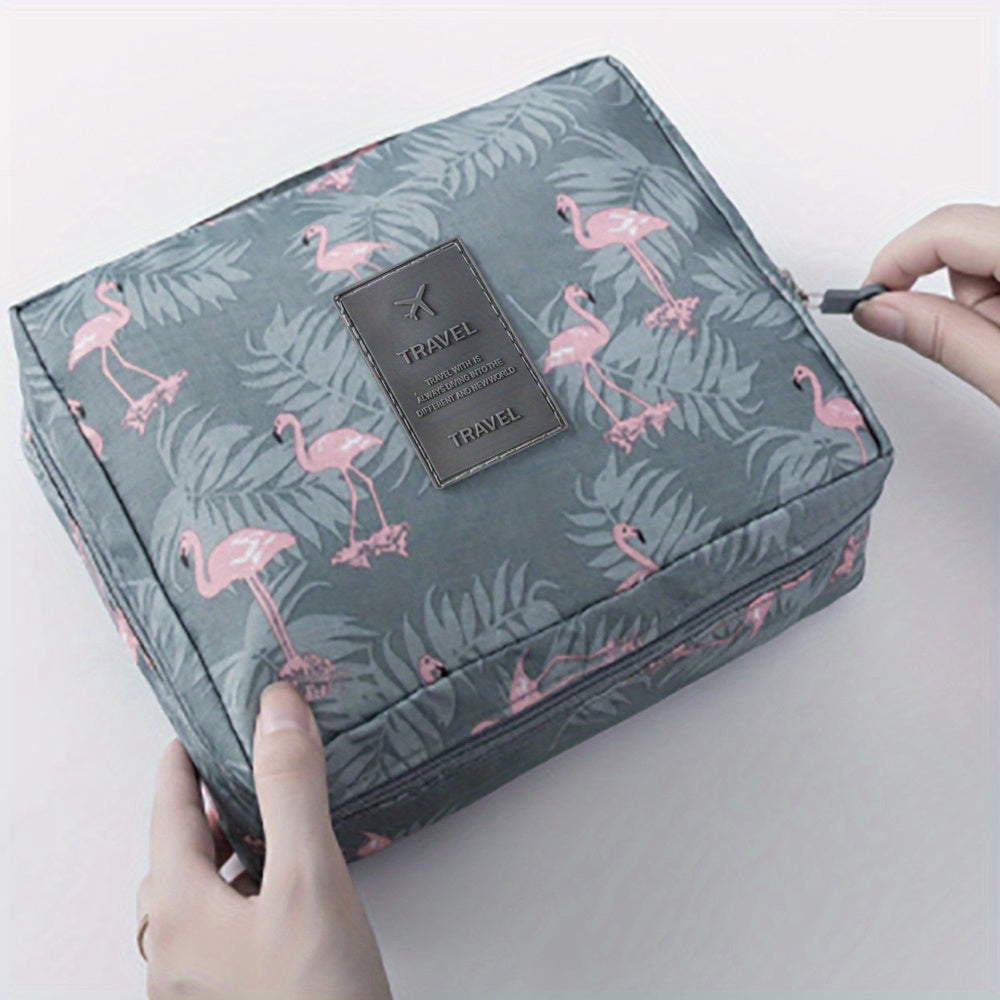 Nylon Waterproof Makeup Brushes Pouch Lightweight Travel Bag