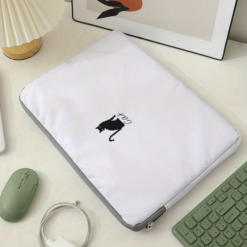 Kitten Pattern Soft Surface Laptop Bag