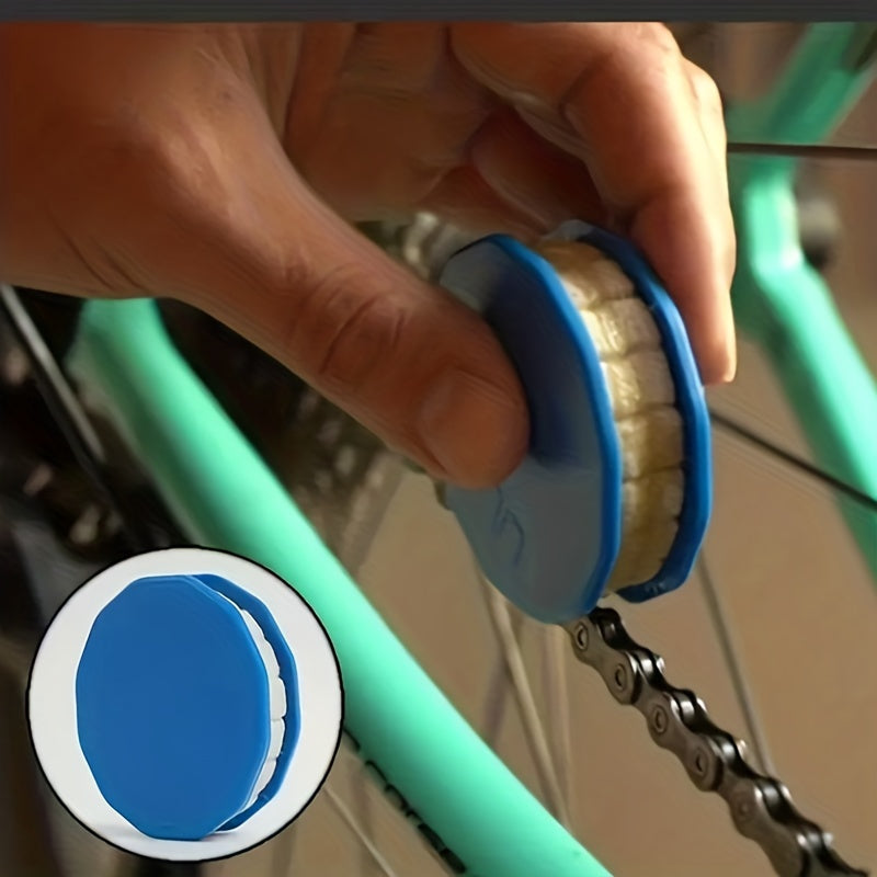 Bicycle Chain Lubrication Brush Roller Type Lubricator Tool