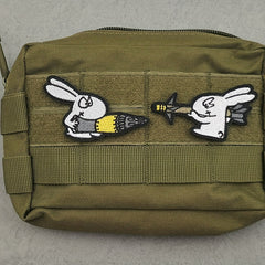 1pc Rabbit Series Patch Embroidered Morale Patches for Bags Uniforms Vests