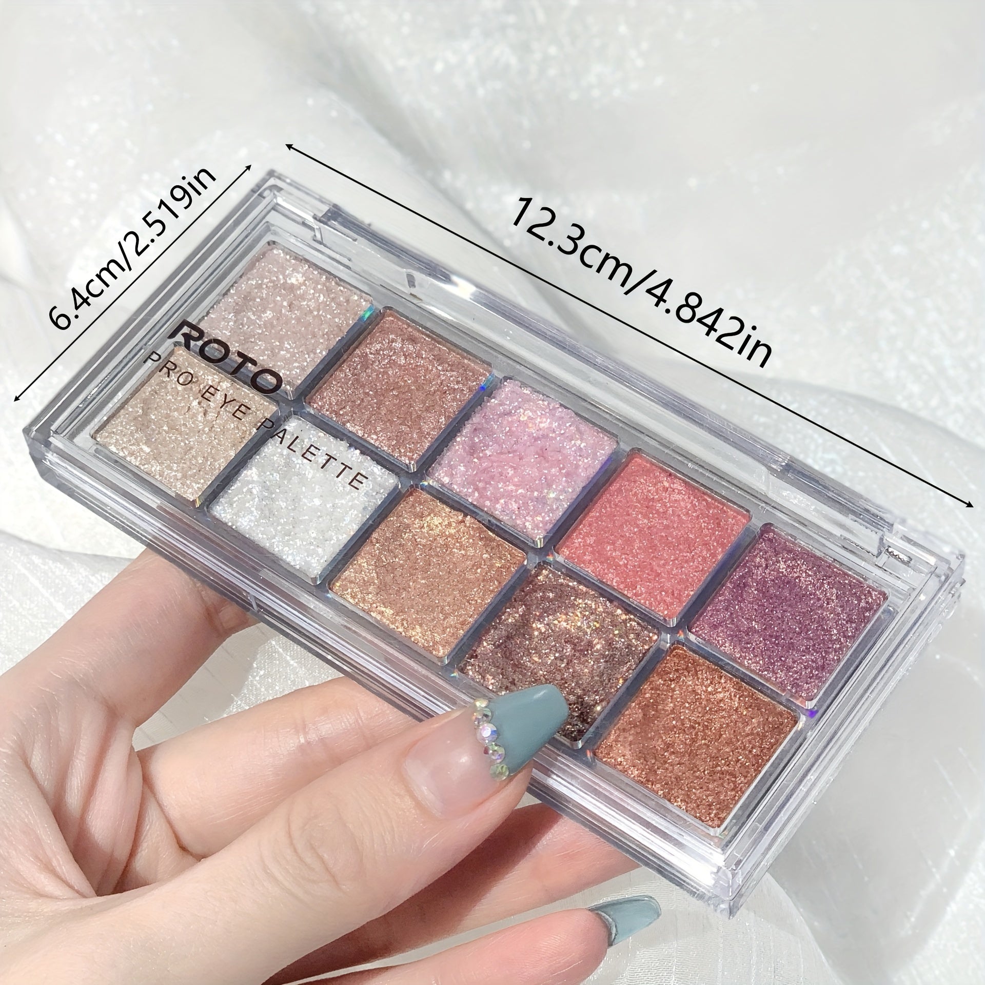 Dark Foggy Garden Pearlescent Eyeshadow Palette