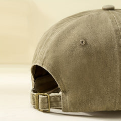 Cartoon Expression Baseball Cap Washed Distressed Cotton Sports Hat