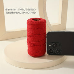 Cotton Macrame Cords For Christmas Decor