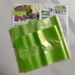 20 Green Reusable Produce Bags for Fridge/Food Storage