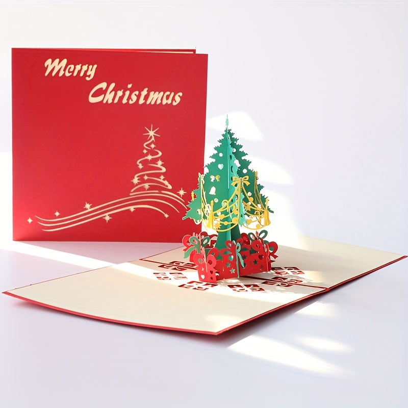 3D Christmas Greeting Card Creative Christmas Gift