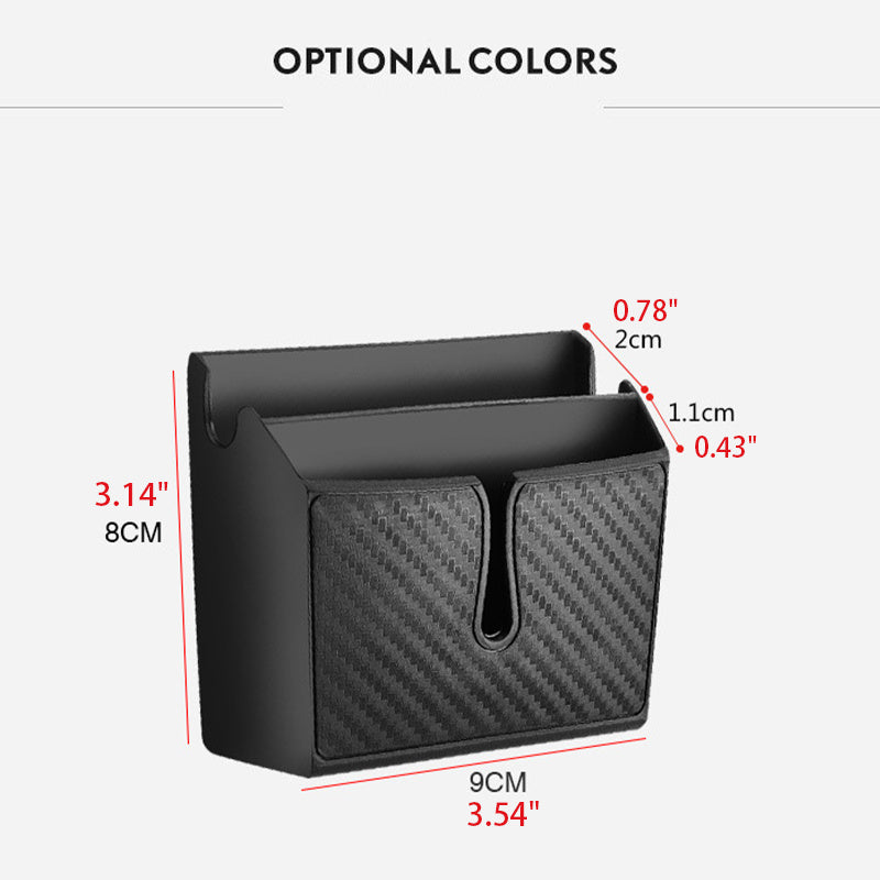 Multifunctional Car Storage Box Double Layer Self Adhesive