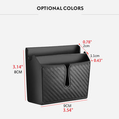 Multifunctional Car Storage Box Double Layer Self Adhesive