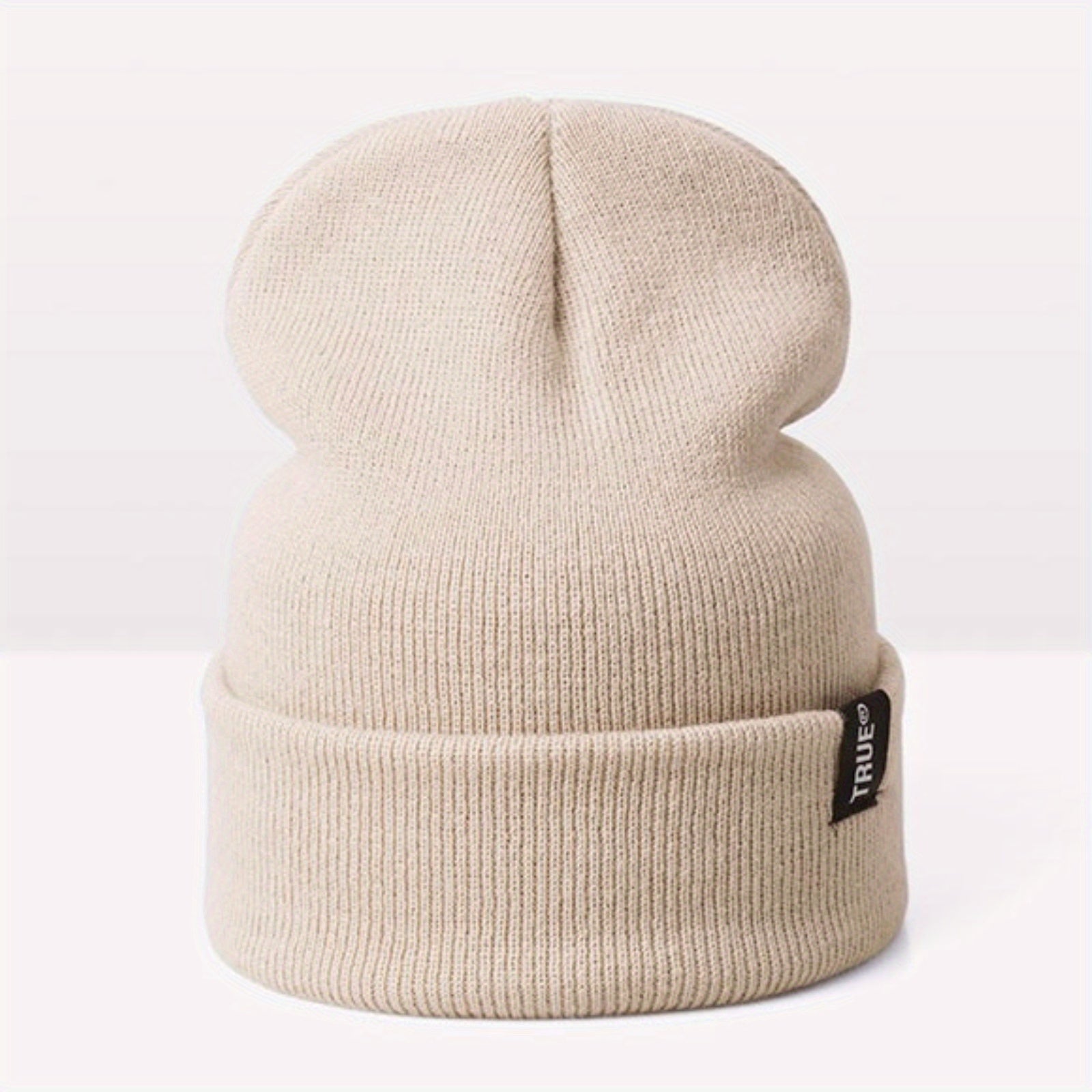 Warm Knitted Slouchy Beanie Solid Skull Cap Unisex Knit Hat