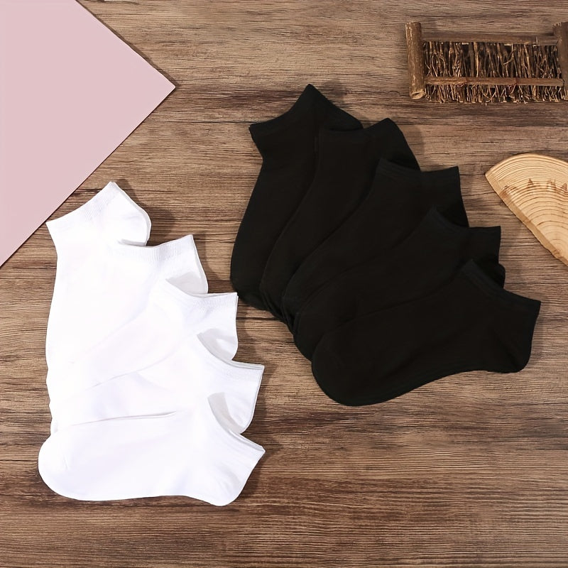 9 Pairs Lightweight Low Cut Ankle Socks Women's Stockings