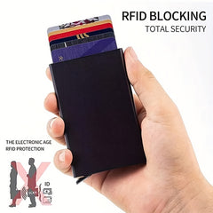 Men's RFID Blocking Minimalist Credit Card Wallet
