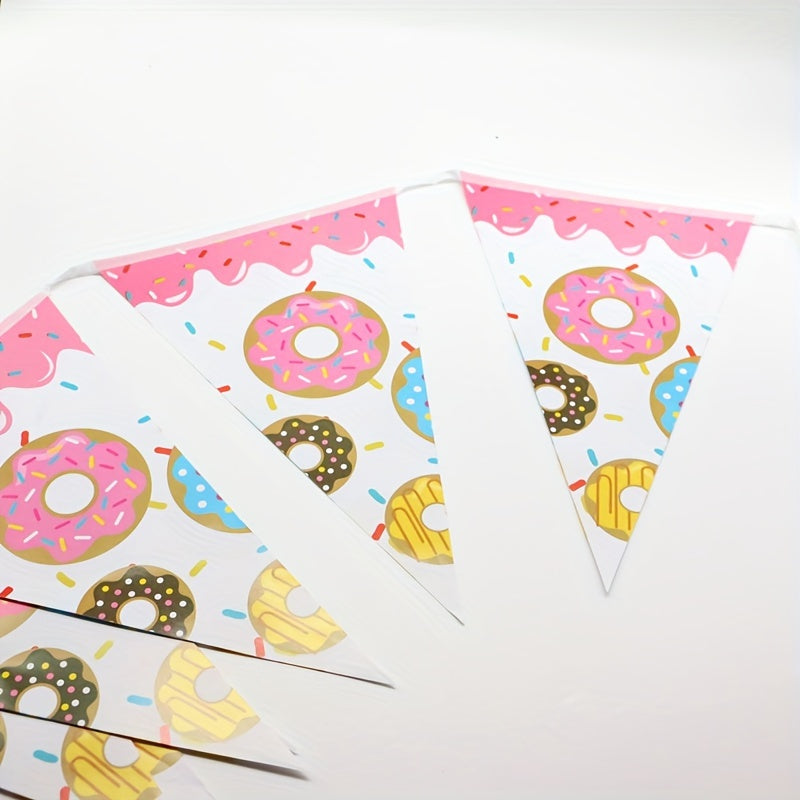 Donut Dessert Theme Party Tableware Set