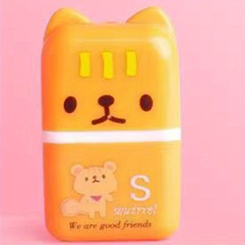 Pencil Roller Eraser With Cleaning Ball Shaving Box Eraser