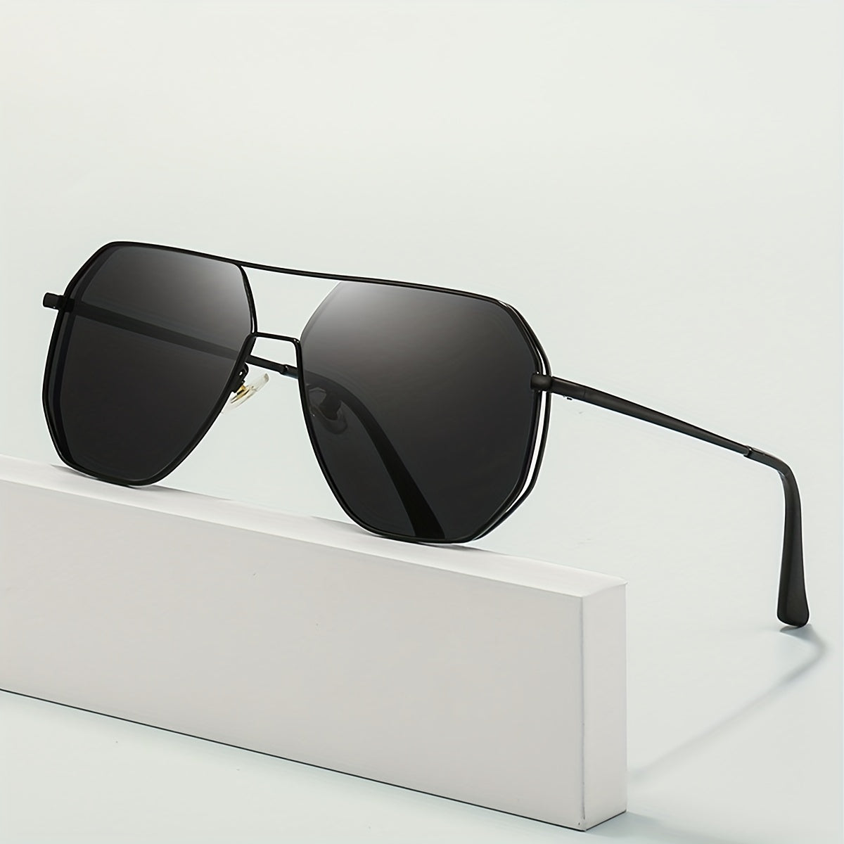 Double Bridge Aviator Sunglasses Outdoor UV400 Sun Shades