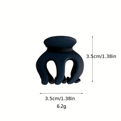Matte Solid Hair Claw Clip Non Slip Strong Hold Grip Hair Jaw Clip