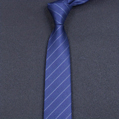 Polyester Stripe Tie Business Necktie For Men