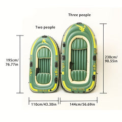 Thickened Inflatable Surfing Boat For 2-3 People, Hand Pump Included