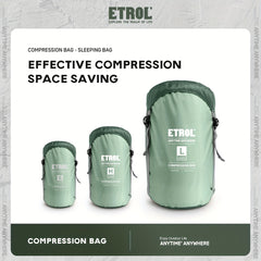 ETROL Camping Sleeping Bag Storage Bag Waterproof Compression Bag