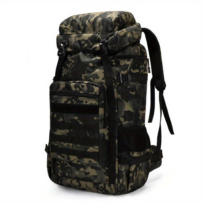 75L Camo Backpack Waterproof Outdoor Tactical Bag