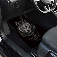 Wolf Print Car Seat Floor Mat - Add Style and Comfort to Your Vehicle