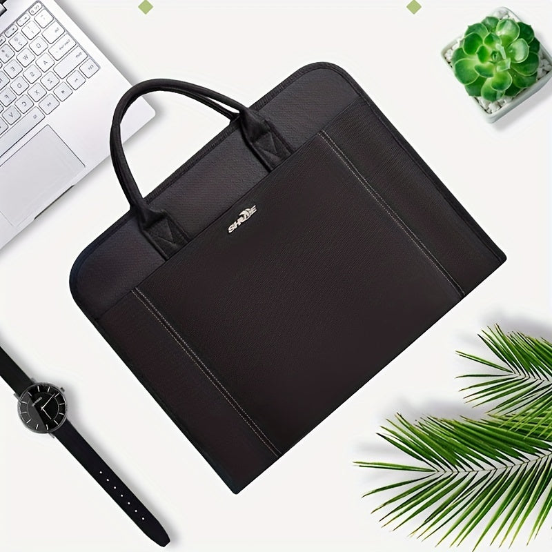 Men's Canvas Briefcase Office File Bag Laptop Business Bag