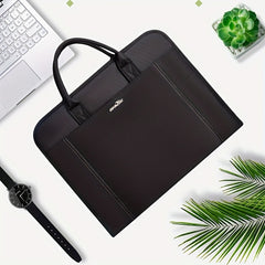 Men's Canvas Briefcase Office File Bag Laptop Business Bag