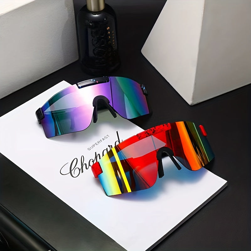 Men's Retro Cycling Sunglasses UV Resistant