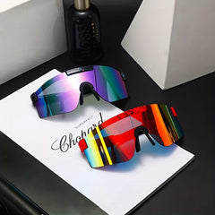 Men's Retro Cycling Sunglasses UV Resistant