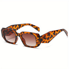 Y2K Rectangle Sunglasses Mod Anti Glare UV400