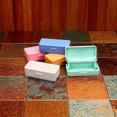 Mini Dollhouse Pencil Case Double Layer Stationery Box