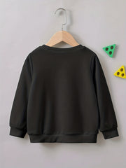 Creative LEVEL UP Letter Print Boys Sweatshirt