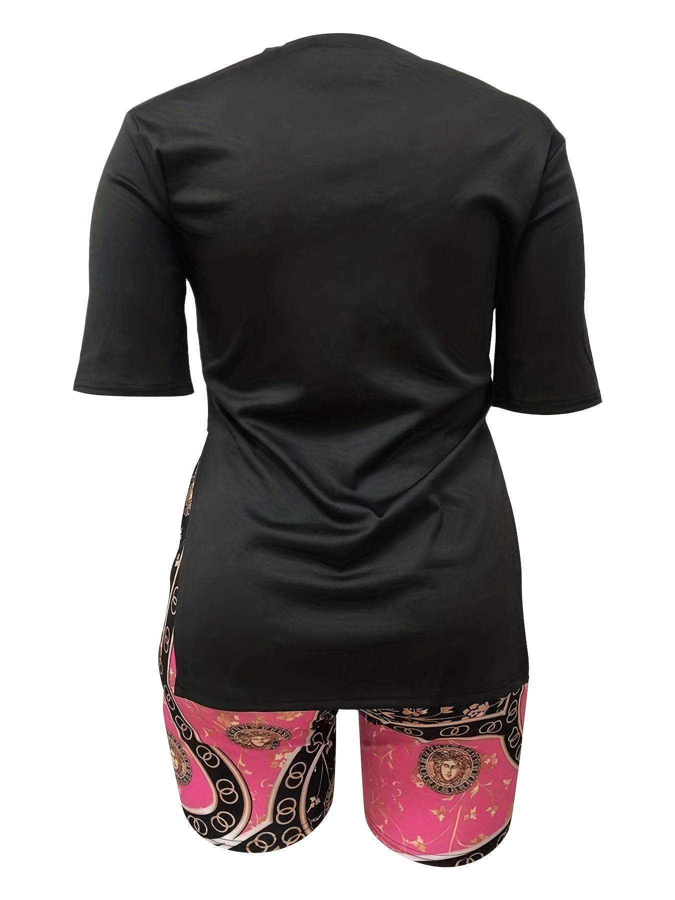  Sexy Outfits Two Piece Set Women's Plus Letter Print
