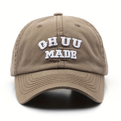 Wide Eaves Baseball Cap for Men and Women