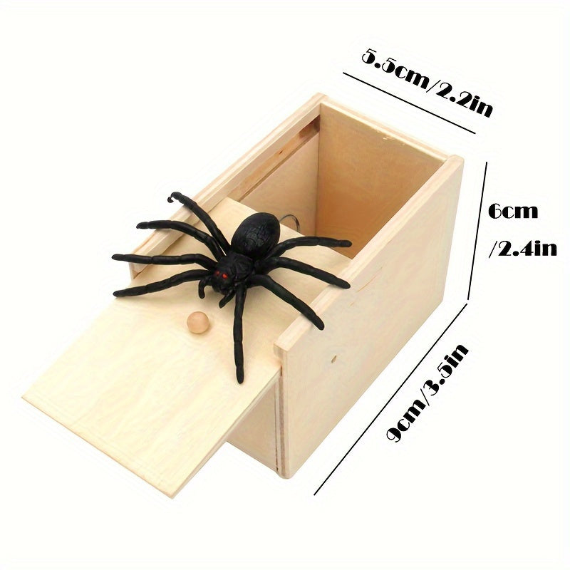 Jumping Spider Prank Box Toy Scare