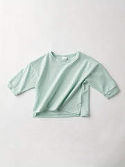 Infant Baby Round Neck Long Sleeve T-shirt Casual Spring Summer Top