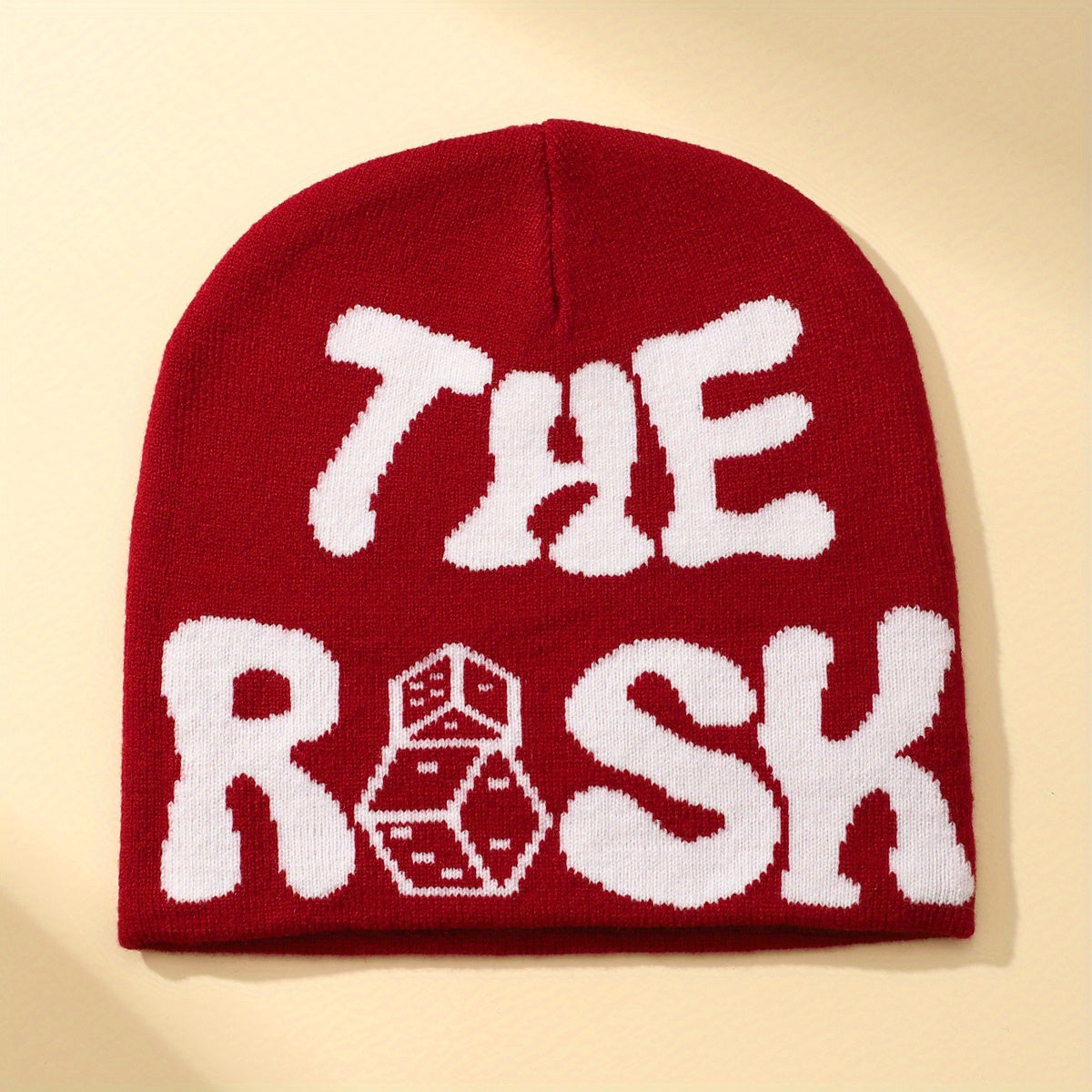 Casual Letter Pattern Knitted Hat Unisex