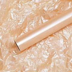 20pcs Flower Wraps 8x70cm Translucent Metallic Bouquet Wraps Thin Paper Bulk