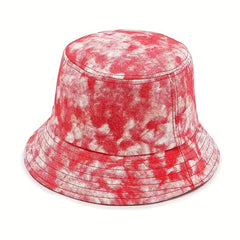 Tie Dye Bucket Hat Sunshade Beach Vacation