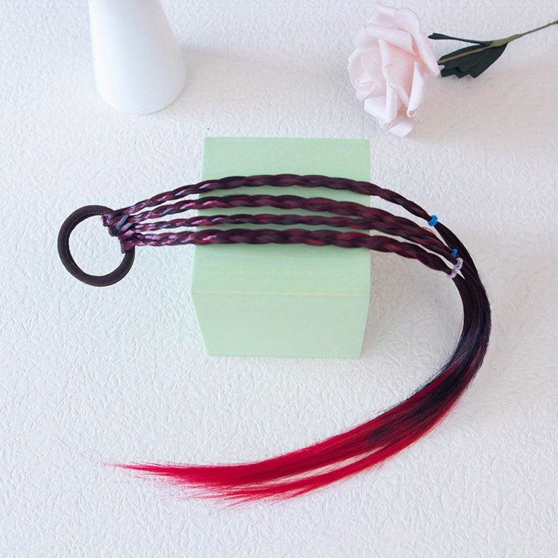 Colorful Braid Wigs Hair Rope Dreadlock Hair Rope Box Braid Hair Accessories