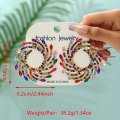 Geometric Shape Personality Earrings Ladies Jewelry Catwalk Accessories