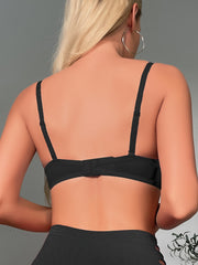 Solid T Shirt Bra Comfy & Breathable Push Up Bra Women's Lingerie