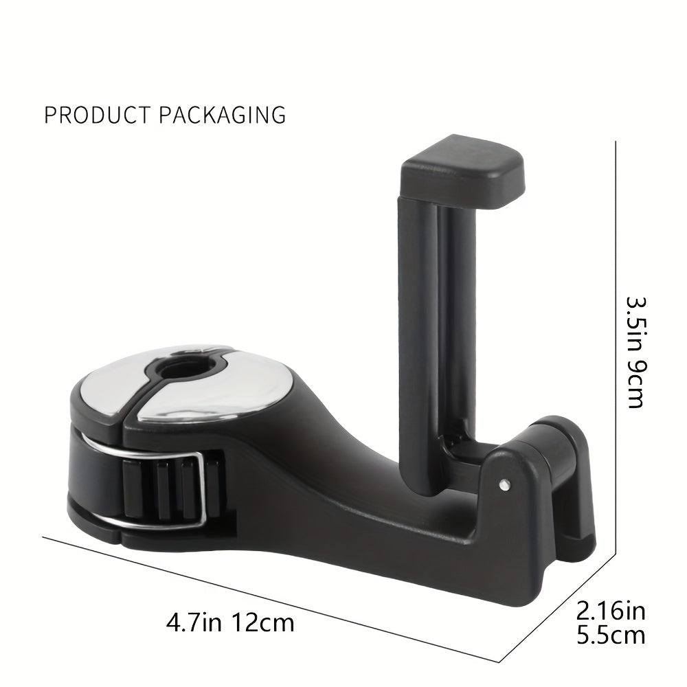 Car Seat Hook with Phone Bracket Lock Buckle