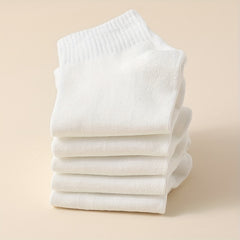 14 Pairs Solid Socks for Women Comfy & Breathable Stockings