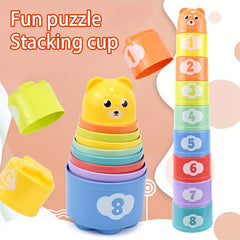Track Toy for Grasping Training and Stacking Puzzle