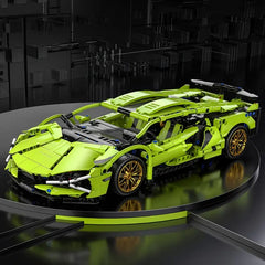 Large Building Blocks Toy Set for Car Enthusiasts